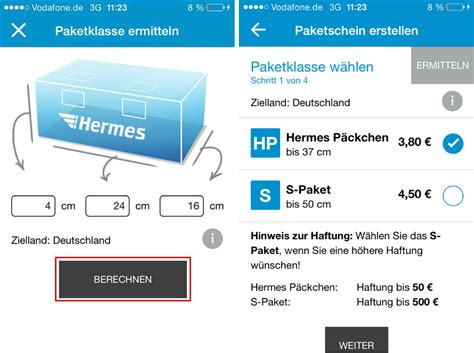 hermes paketschein kaufen|Hermes tarife paket.